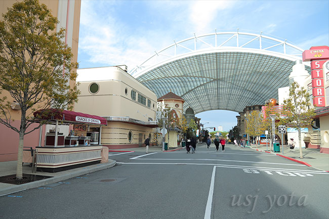 パーク内閑散期の様子