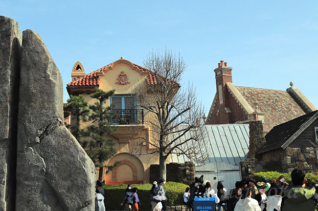 ハリーポッターエリアの出口