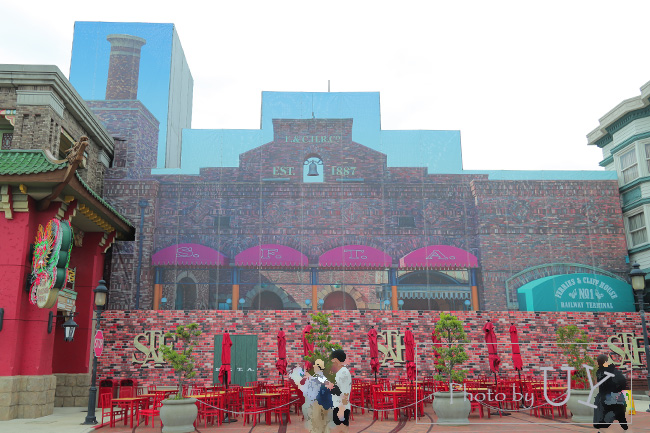 サンフランシスコエリアドラゴンズパール横の建物