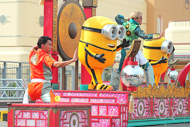 ミニオンカンフーダンス道場