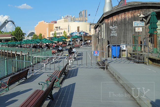 ラグーンデッキの柵