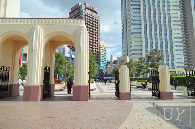 メインゲート退場