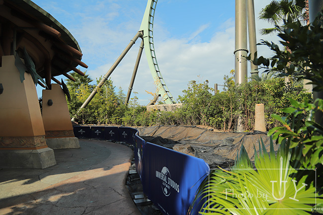 ウォーターワールドからジュラシックパークへのルート