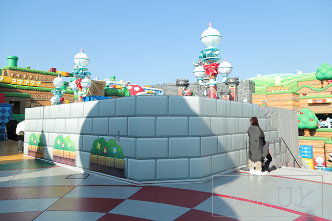 ニンテンドーワールドで初めてクリスマス仕様