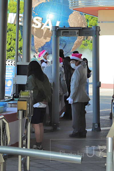 入場ゲート金属探知機