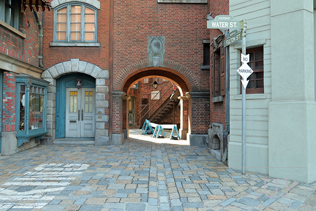 スパイダーマンのフォトスポット