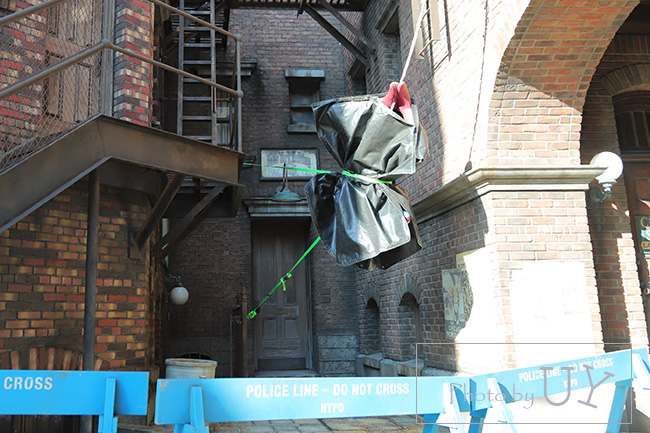 スパイダーマンのフォトスポット