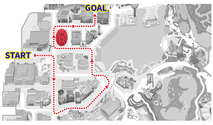 NO LIMIT! パレードルート