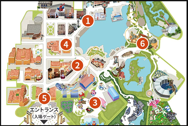 NO LIMIT! ストリートフェスティバル開催マップ