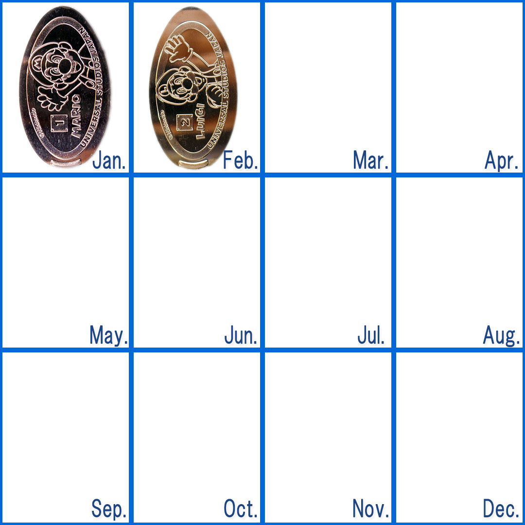 2023年2月 月変わりメダリオンニンテンドーバージョン