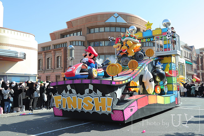 USJ NO LIMIT パレードのフロート