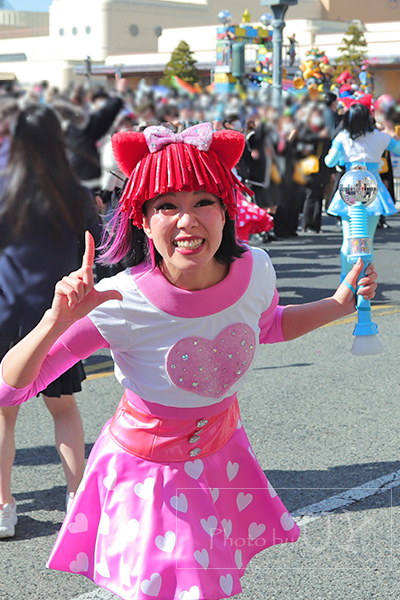 USJ NO LIMIT パレードシャボン玉の演出