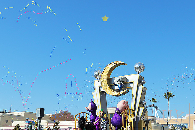 USJ NO LIMIT パレード紙吹雪