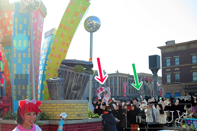 USJ NO LIMIT パレードのフロート