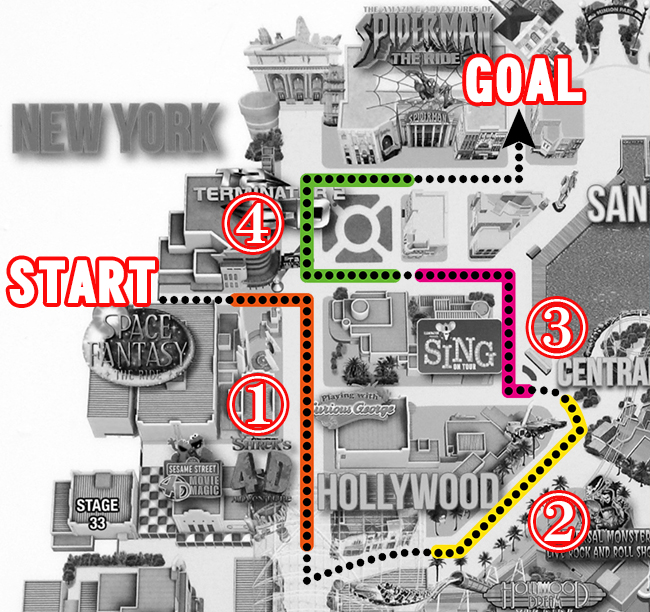 NO LIMIT! パレードルート