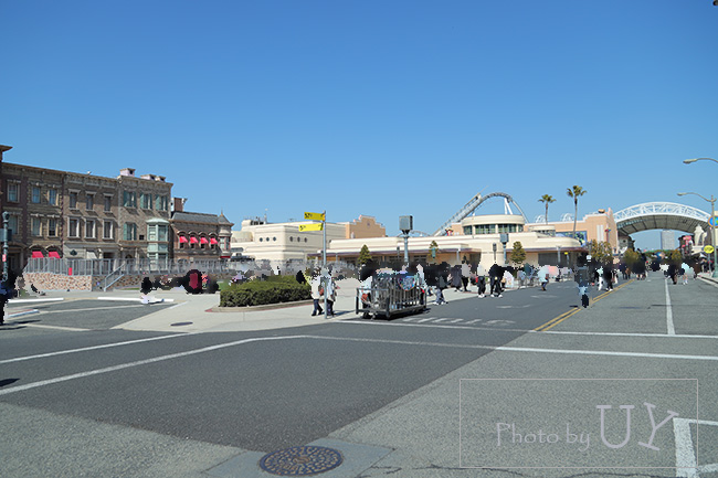 パレードが始まる前のグラマシーパーク