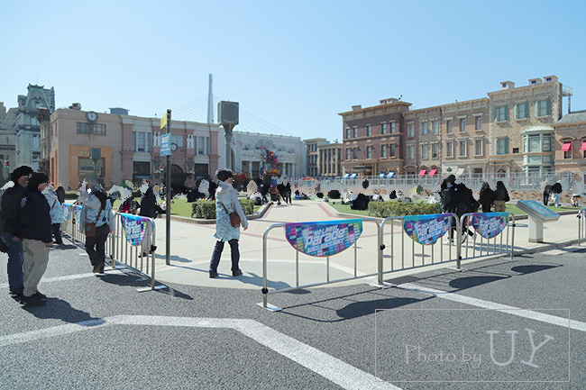 パレードが始まる前のグラマシーパーク