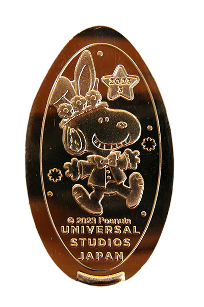 月変わりコイン・メダリオン2023年3月スヌーピー