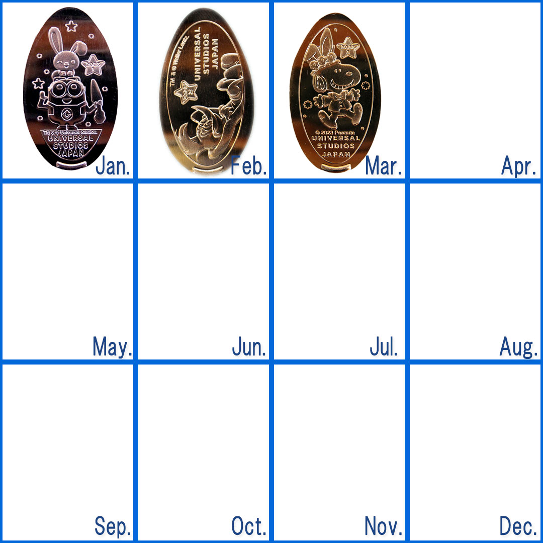 月変わりコイン・メダリオン2023年3月スヌーピー