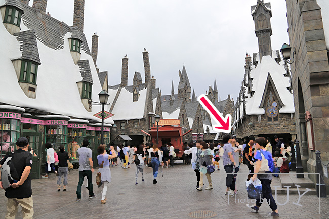 ホグズミード・マジカル・クリーチャーズ・ミートのニフラー開催場所