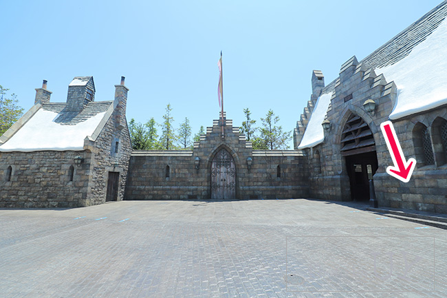 ホグズミード駅前広場