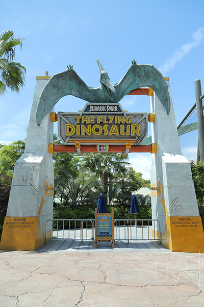 『ザ・フライング・ダイナソー』が約1ヵ月近くメンテナンスのため運休