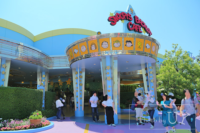 スヌーピーバックロットカフェ