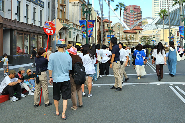 ハリウッド・ドリーム・ザ・ライド待ち列