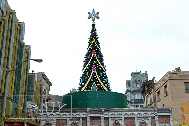 2023年USJのクリスマスツリー