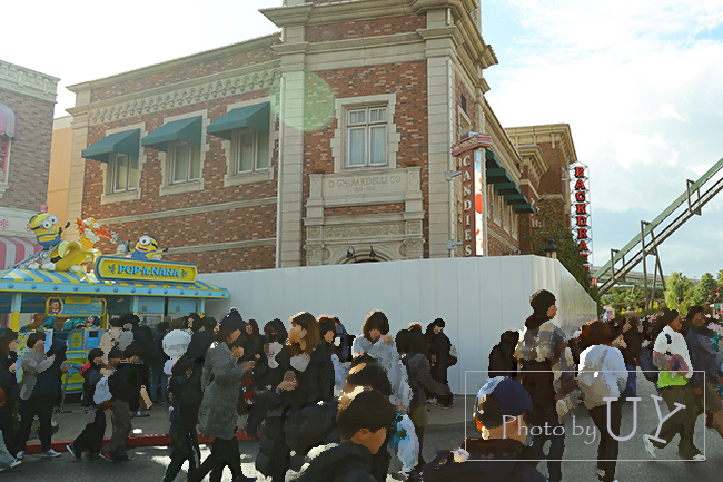 バックドラフトが他のアトラクションに