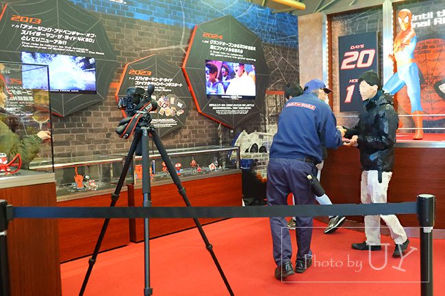 スパイダーマン・ファアウェル・エキシビジョンフォト