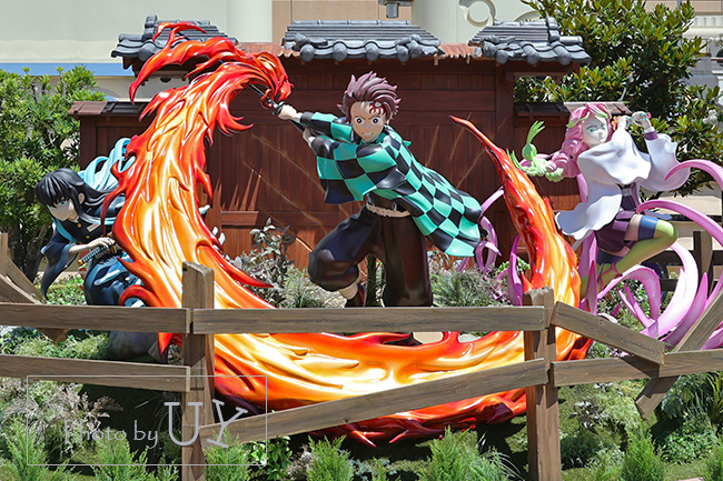 鬼滅の刃 XRライド ~刀鍛冶の里を疾走せよ~モニュメント