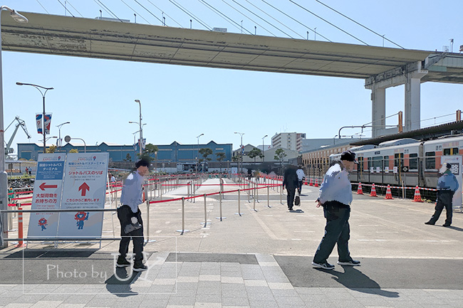 桜島駅万博行きバスターミナルへの行き方