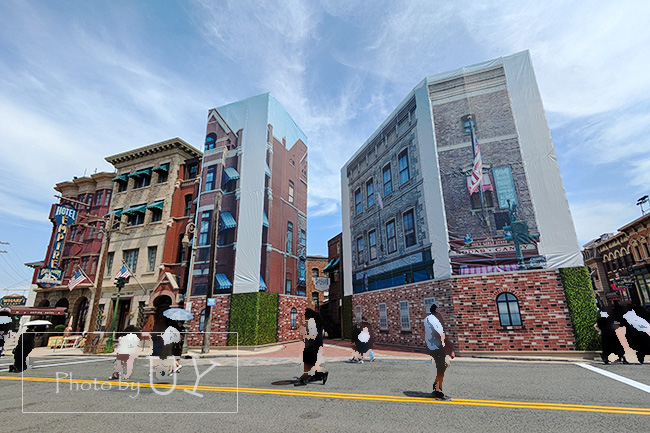 ニューヨークエリア通り抜け部分