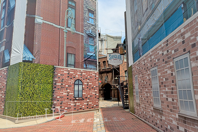 ニューヨークエリア通り抜け部分