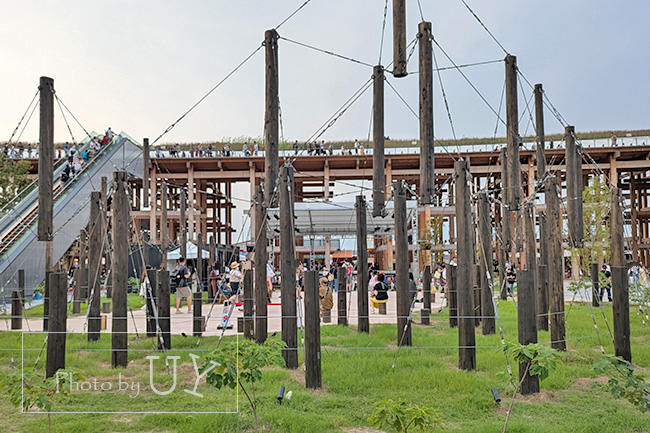 大阪・関西万博会場内ポップアップステージ北