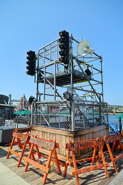 ハロウィーンホラーナイトの櫓