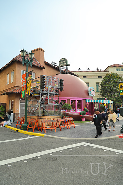 ハロウィーンホラーナイトの櫓