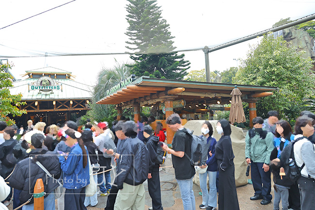 ジュラシック・パークのフードカート「スプラッシュダウンスナック」