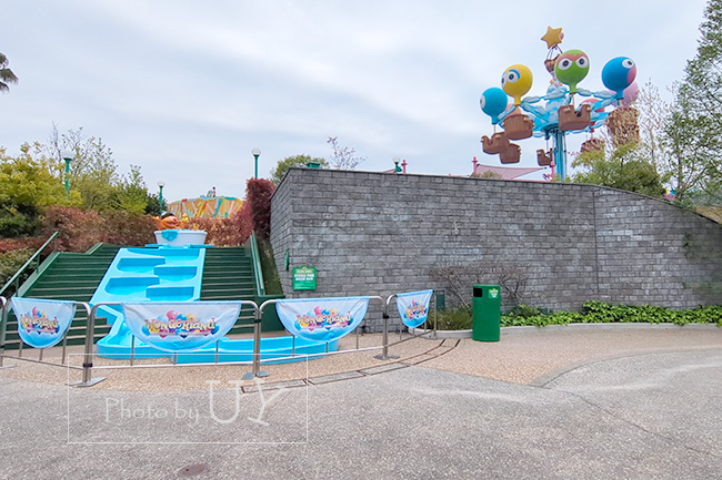 ユニバーサルワンダーランドのセサミストリートファンワールド