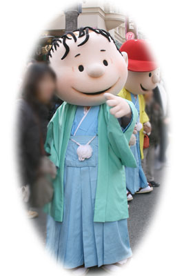 2007年お正月のUSJ