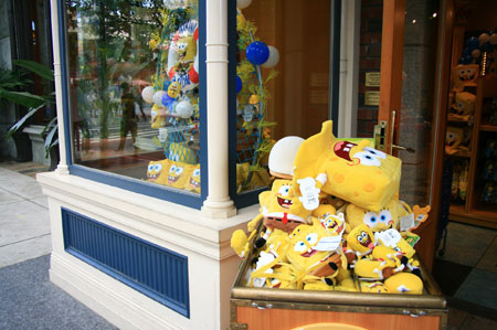 USJにもスポンジボブ