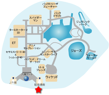 ピクニックエリア地図