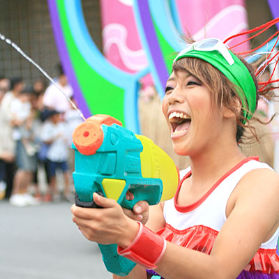 ユニバーサル・ウォーター・パレードの水鉄砲