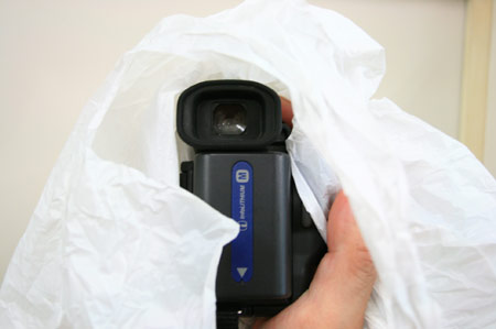 ウォーター・パレードでカメラの防水