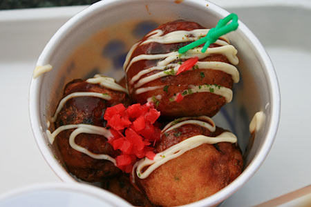 フライドたこ焼き