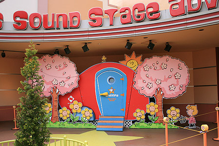 スヌーピーのフォトオプチュニティ