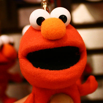 エルモの携帯ストラップ