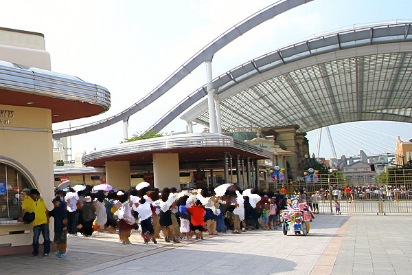 USJの入場ゲート