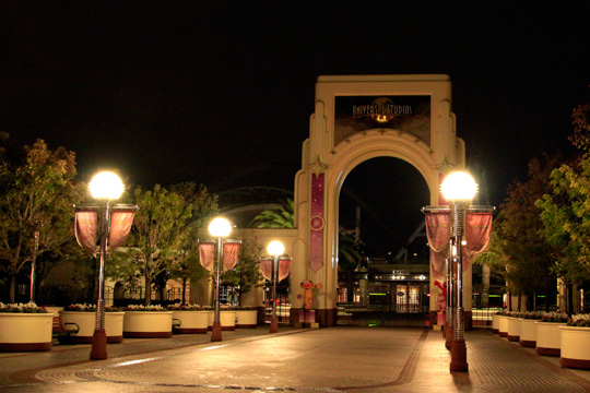 ハリウッド・ドリーム・ザ・ライド～バックドロップ